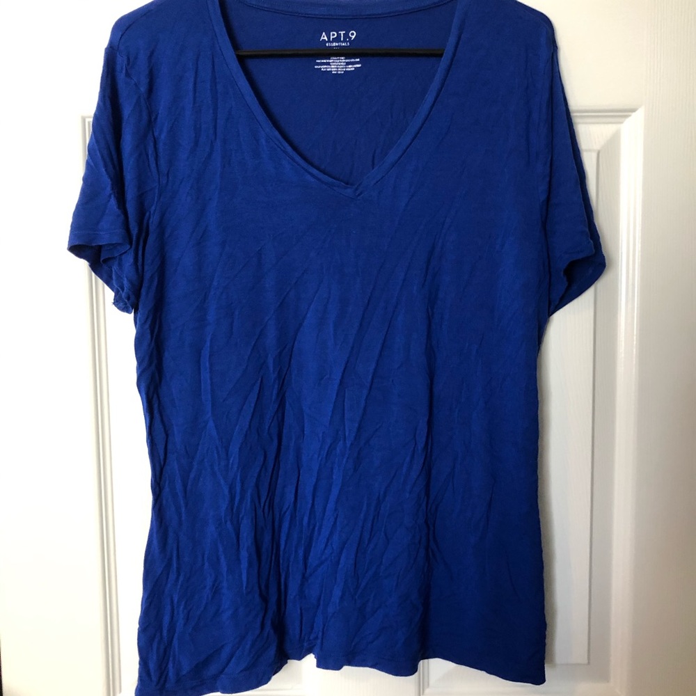 Two Apt 9 tee shirts